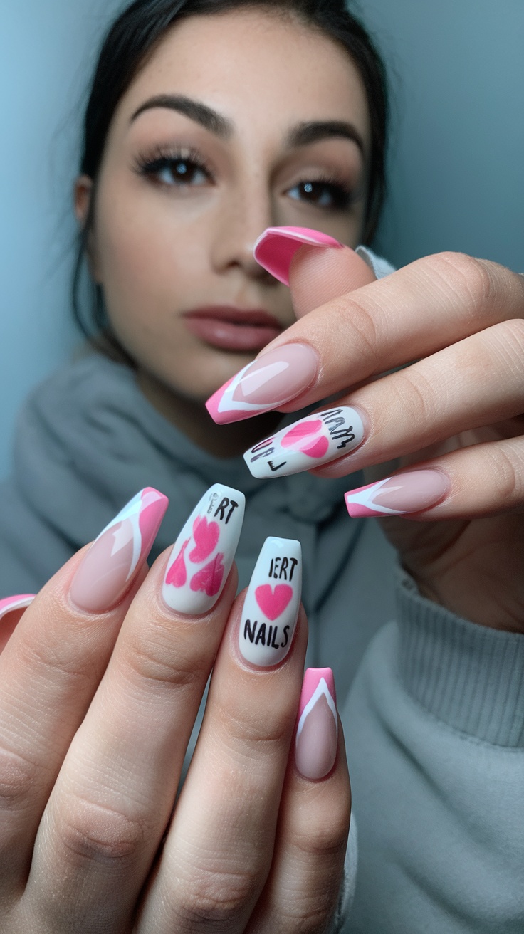 Image comparing proper nail care techniques with a focus on nail polish application.